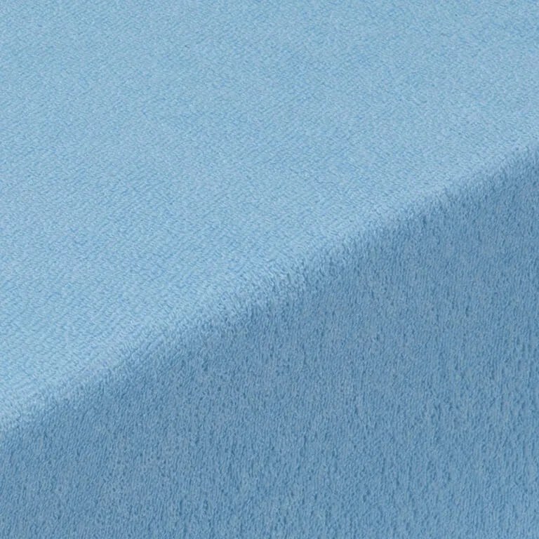 Cearşaf cu elastic frotir EXCLUSIVE albastru 90 x 200 cm