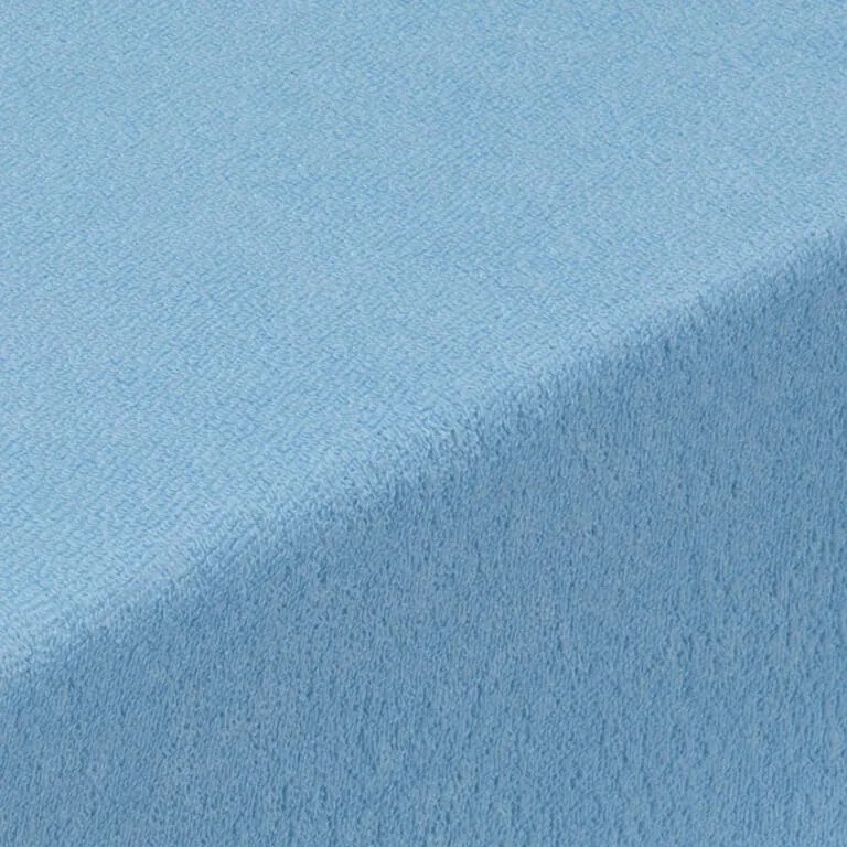 Cearşaf cu elastic frotir EXCLUSIVE albastru ceresc 180 x 200 cm