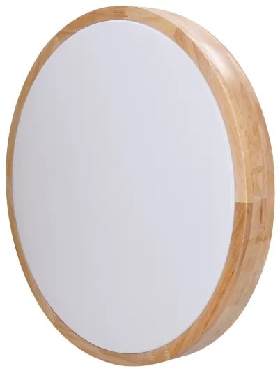 Solight WO8009 - Lampă LED SOLID OAK 48W/230V 3000-6500K pr. 39 cm + DO