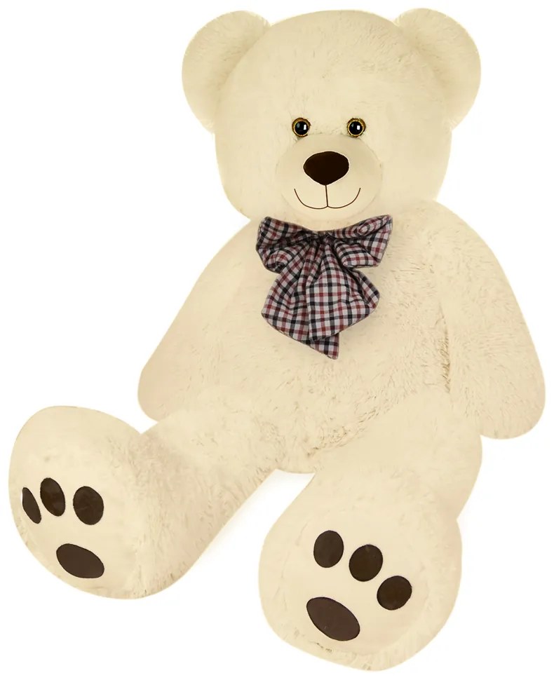 Urs mare de pluș BENY, 100cm, crem Monzana