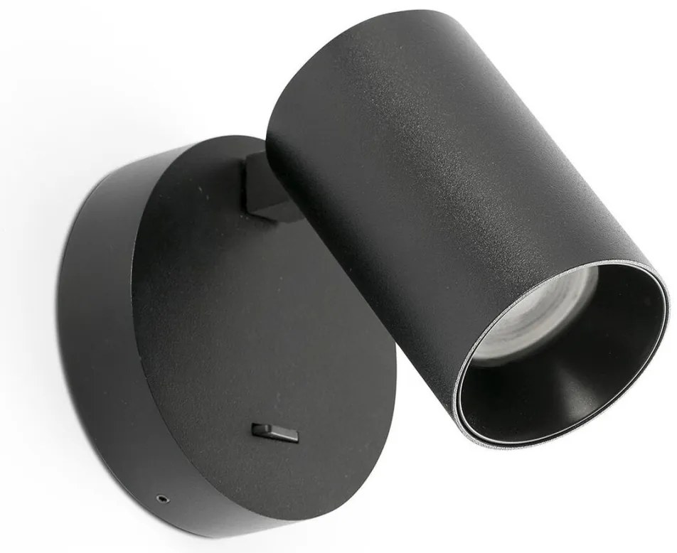 Aplica de perete cu spot directonabil STAN negru