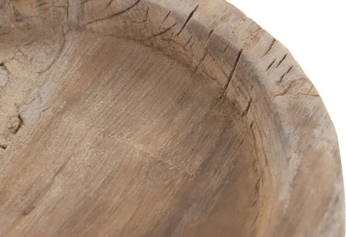 Tavă decorativă stil ethnic, din lemn masiv stil "Nomada"