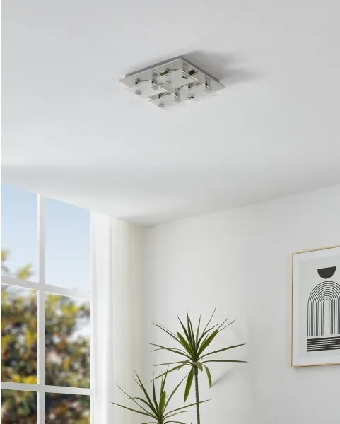 Eglo 93314 - Plafonieră LED VICARO 4xLED/2,5W/230V