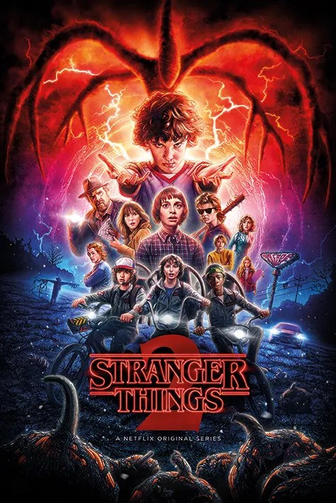 Poster Stranger Things - One-Sheet Season 2