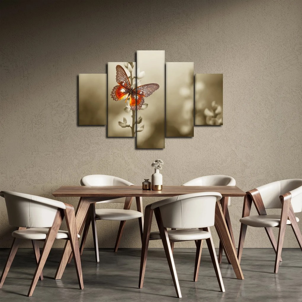 Tablou cu fluture (150x105 cm)