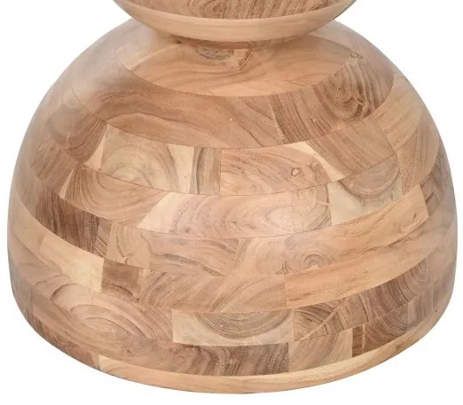 Masă rotundă dining din lemn de acacia, Ø115 cm, „Nayara”