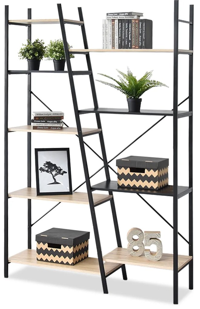 Raft Gecon Reg (stejar + negru). 1111340