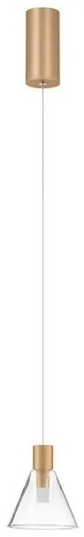 Pendul LED design modern minimalist DOC auriu