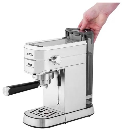 Espressor manual ECG ESP 20501 cu pârghie de fier,1,25 l