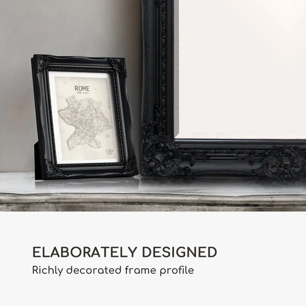 Regent, ramă pentru fotografii, dreptunghiulară, 17 × 12 cm fotografii, suport, sticlă, rococo