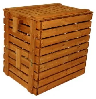 Composter de grădină din lemn - 800l