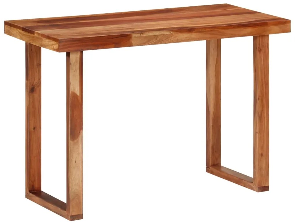 vidaXL Masă de bucătărie, 110x50x76 cm, lemn masiv de acacia