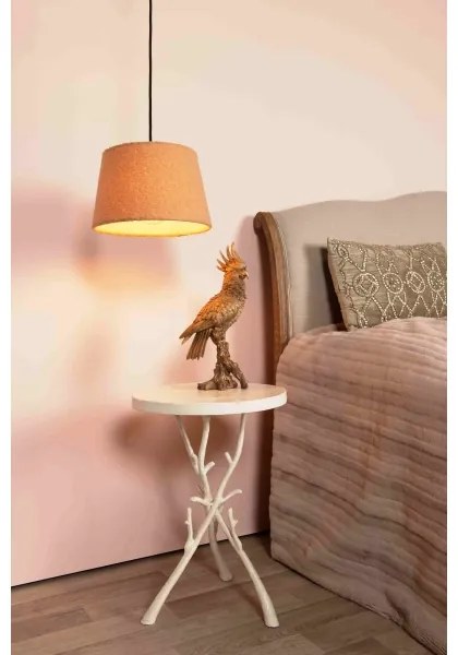 Lustră pe cablu Lucide 10416/01/44 WOOLLY 1xE27/60W/230V portocaliu