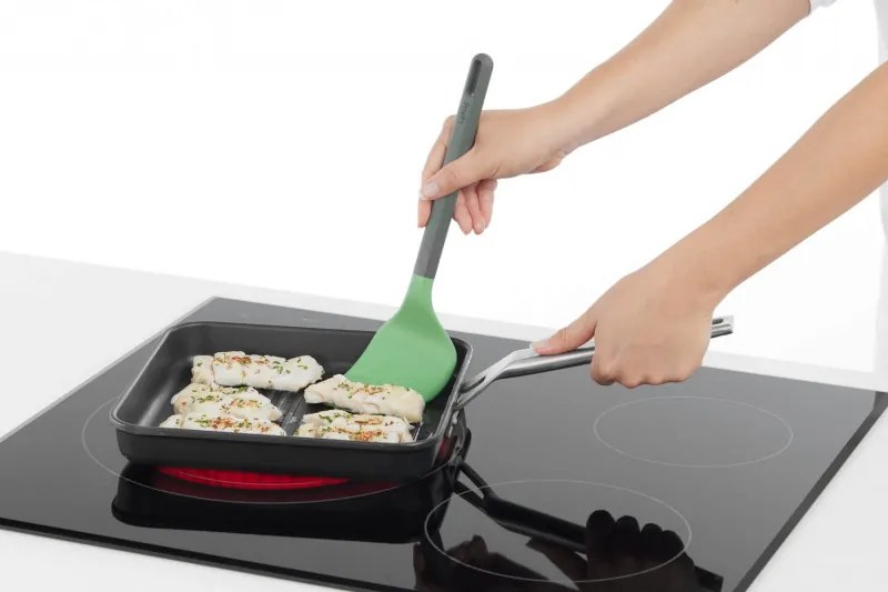 Spatula Lekue 1010189, 32,8 cm, Rezistenta la zgarieturi, Verde
