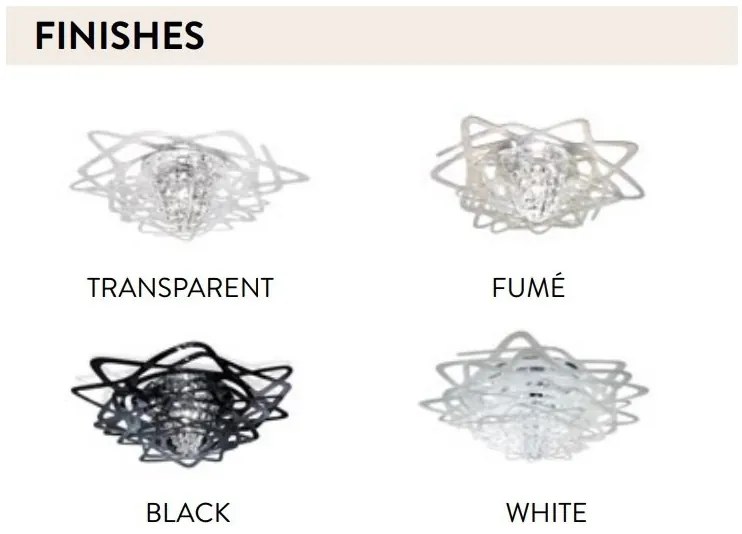 Lustra design Art Deco unicat realizata manual Aurora Large alb