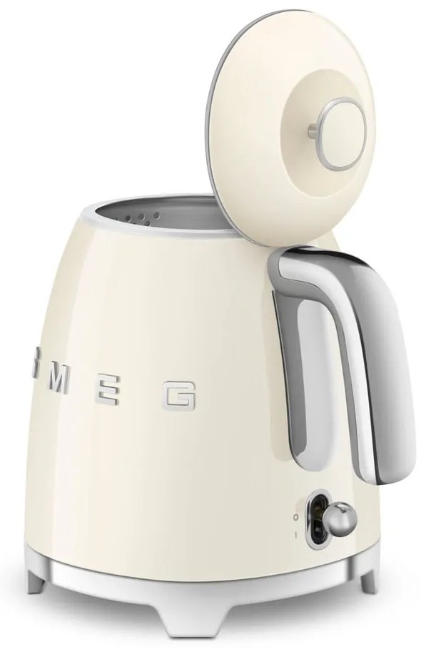 Ceainic electric crem din oțel inoxidabil 800 ml Retro Style – SMEG