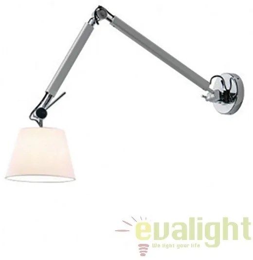 Aplica perete directionabila design modern ZYTA S ALU alba