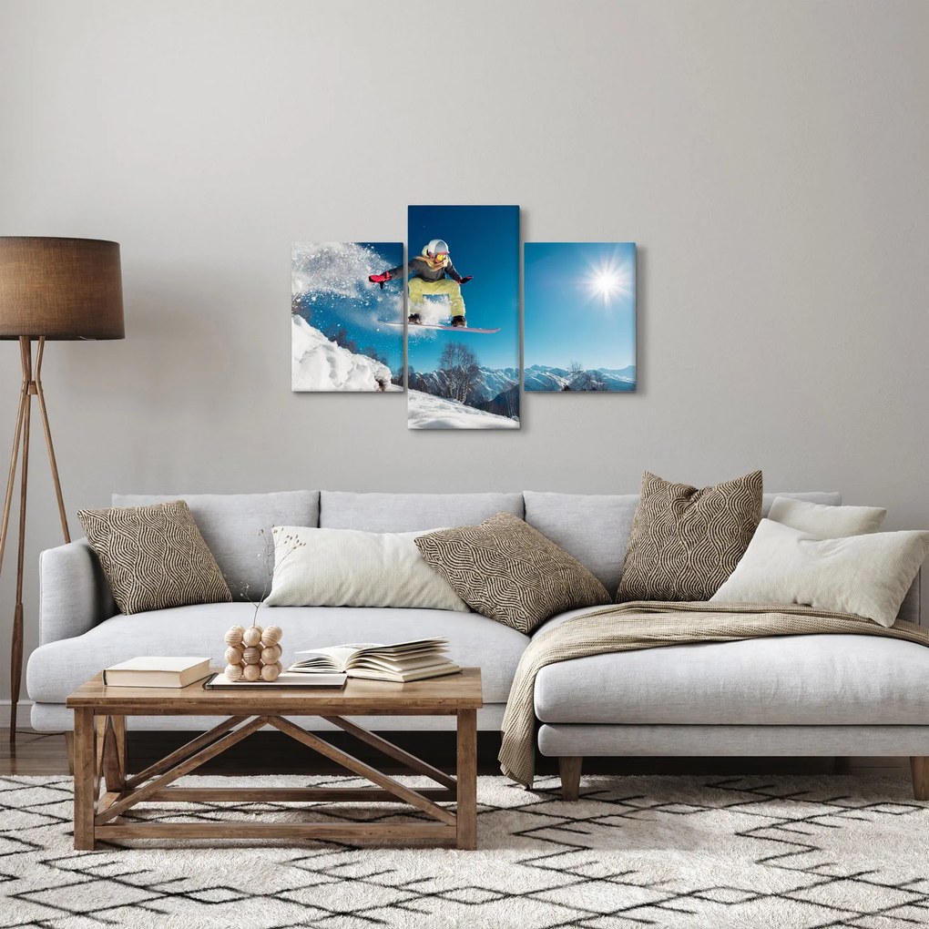 Tablou - Snowboarder (90x60 cm)