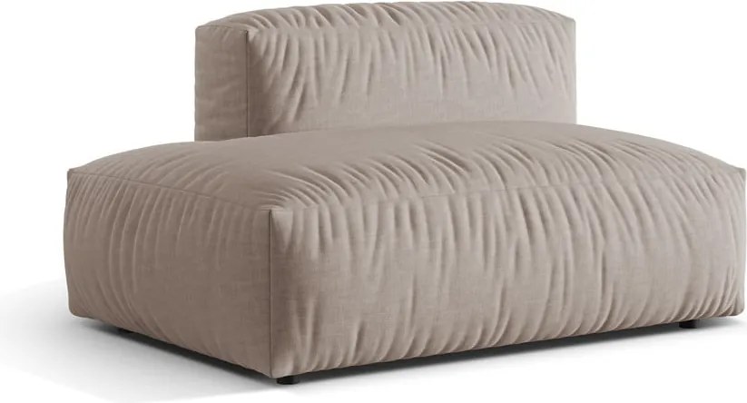 Modul pentru canapea modulară bej (cu colț pe partea stângă ) Martina – Micadoni Home