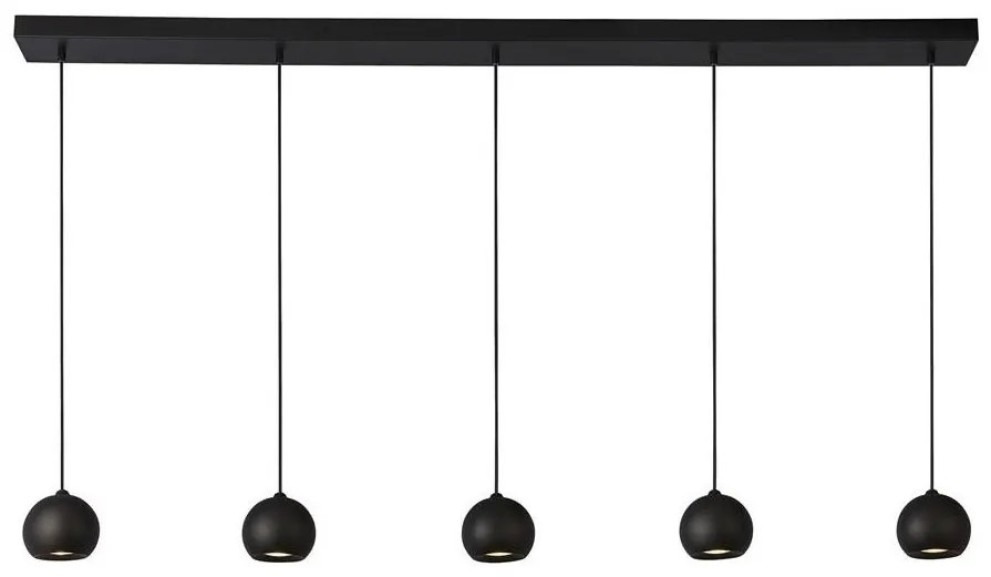 Lustra cu 5 pendule design modern Eindhoven