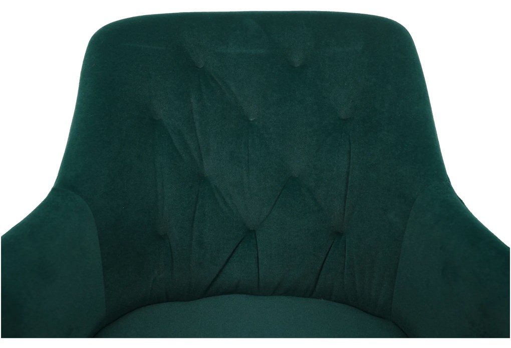 Zondo Fotoliu rotativ de design Vavien (verde). 1021255