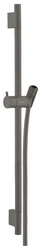 Bara cu furtun de dus Hansgrohe Unica S Puro 65 cm negru - crom periat