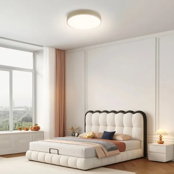 Brilagi - Plafonieră LED POOL, 36W, 230V, 3000/4000/6000K, diam. 30 cm, bej