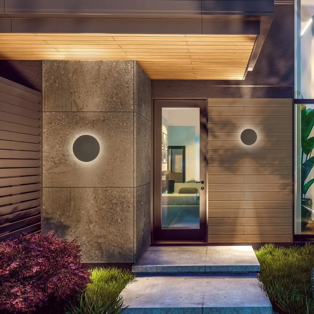 Aplica de exterior iluminat ambiental, Protectie IP65 Rust maro