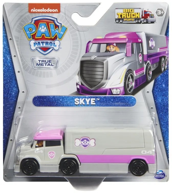 PATRULA CATELUSILOR VEHICULE METALICE CAMION SKYE