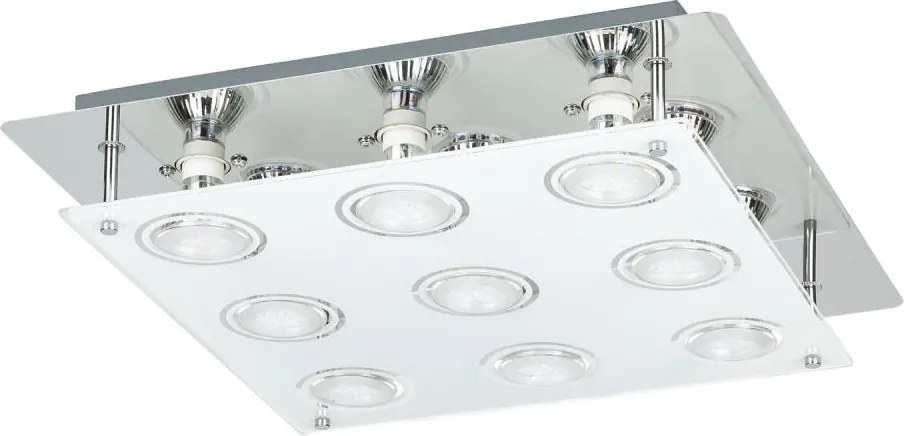 Rabalux 2517 - Plafonieră LED NAOMI 9xGU10/5W