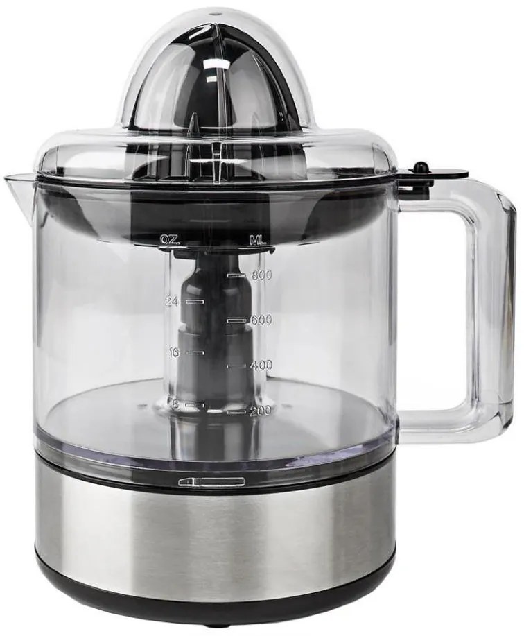 Storcător electric de citrice Nedis KAJC110CBK 0,8 l 30W/230V oțel inoxidabil