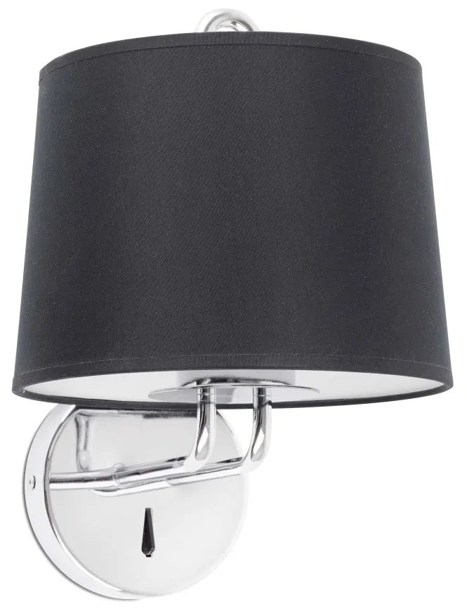 Aplica de perete moderna design elegant MONTREAL crom/negru