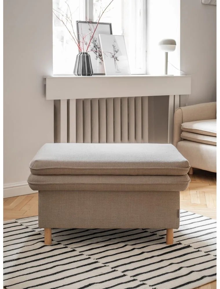 Taburet maro deschis Simon – Miuform