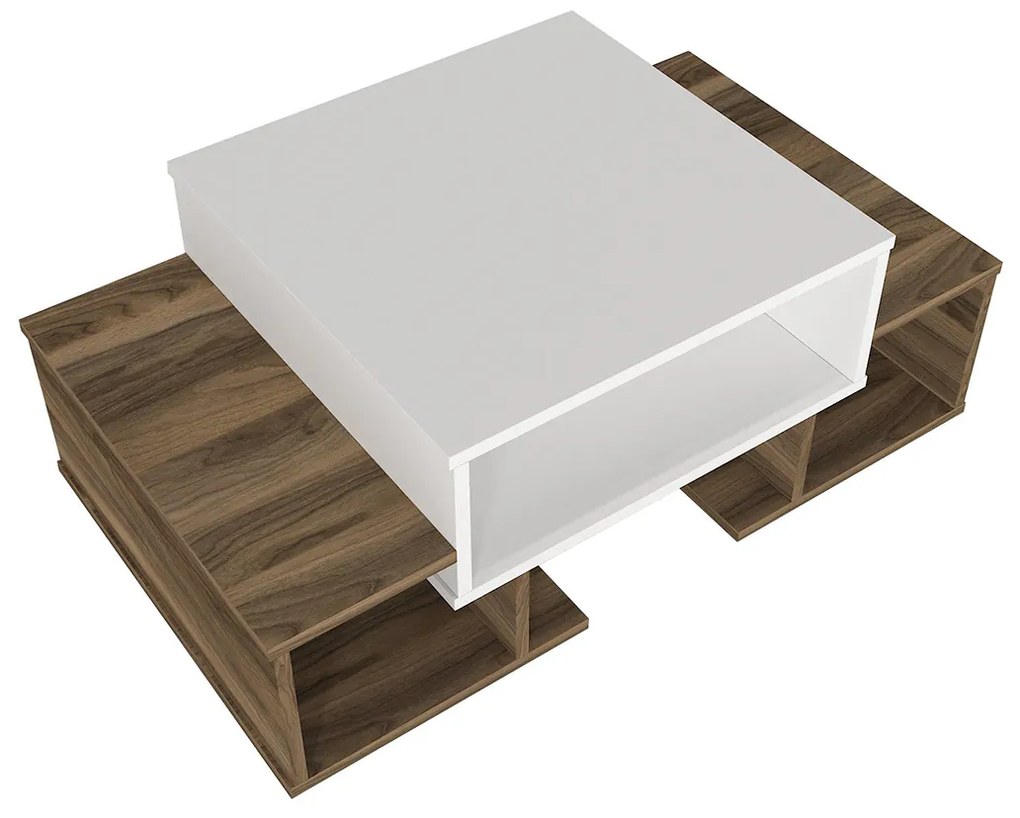 Masă de cafea Sarafina White Walnut