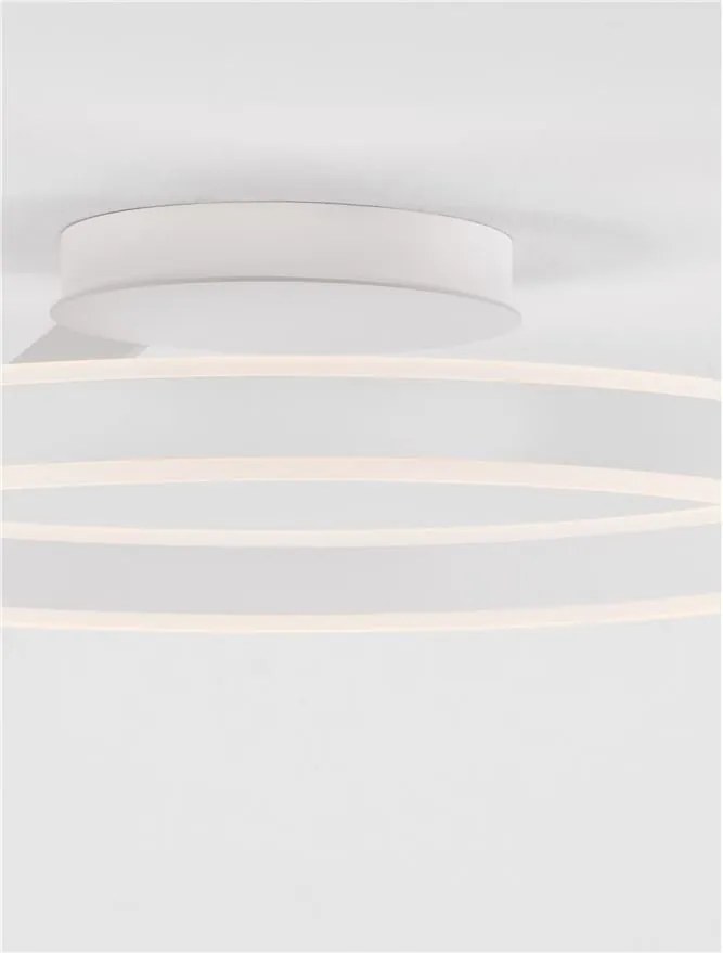 Plafoniera LED design modern BIANCO 40Watt, NVL-9060286
