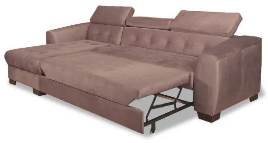 Coltar extensibil Karma Stanga, 5 Locuri, Maro, 291 x 177 x 86 Cm