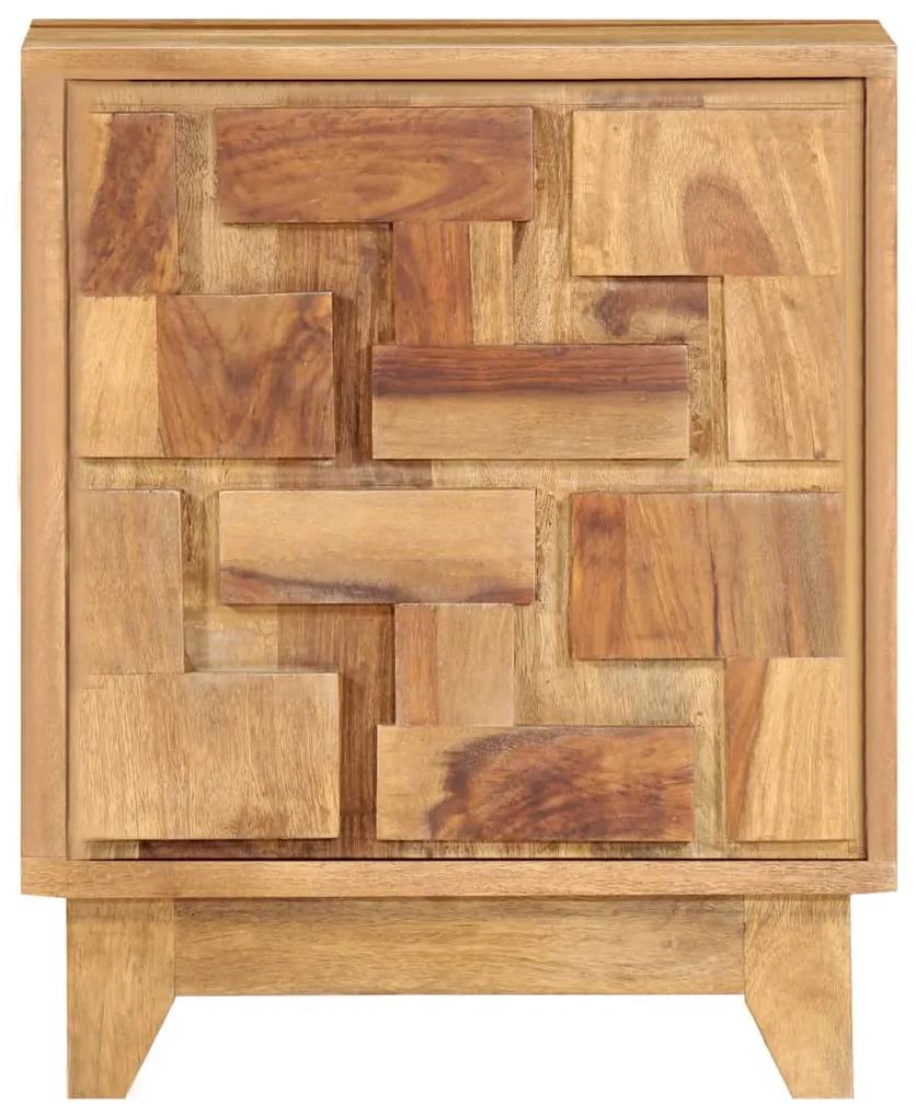 287346 vidaXL Noptieră, 40x30x50 cm, lemn masiv de Sheesham