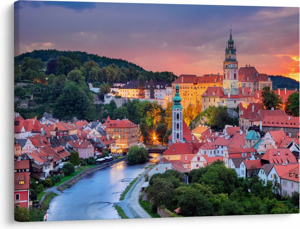 Tablou - Český Krumlov (70x50 cm)