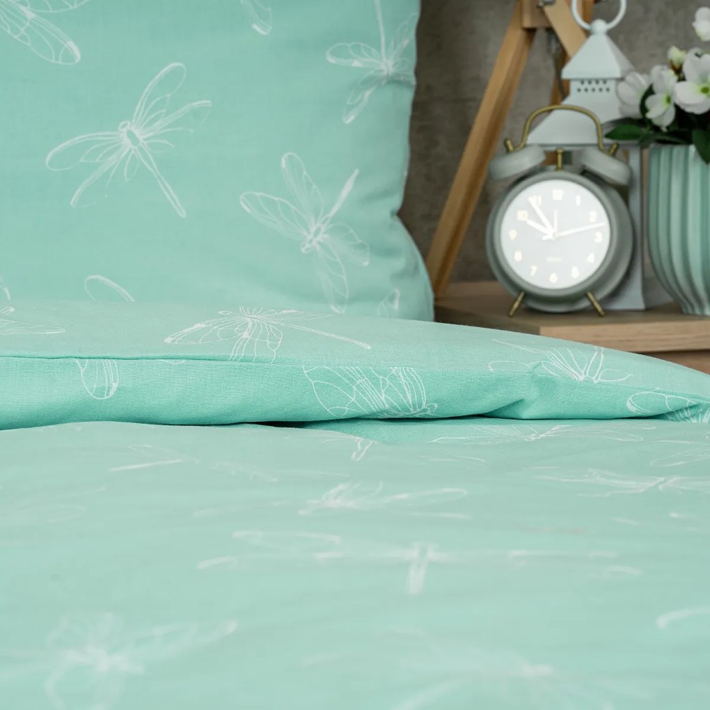 Lenjerie de pat din bumbac 4Home Dragonfly , 140 x 200 cm, 70 x 90 cm, 140 x 200 cm, 70 x 90 cm