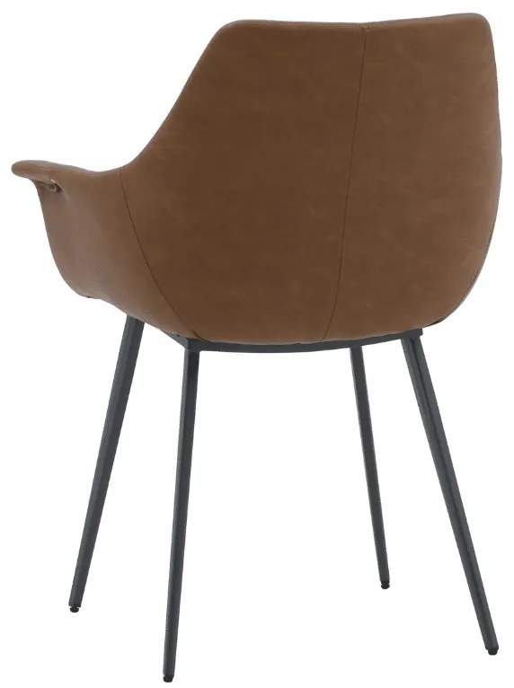 SCAUN TIP FOTOLIU MARTA -IMITATIE PIELE - GRI