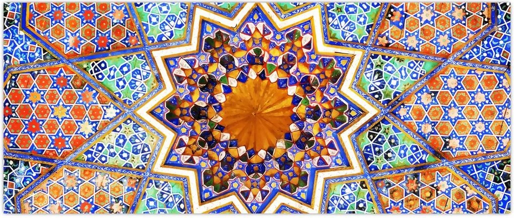 Tablou cu mozaic (120x50 cm)