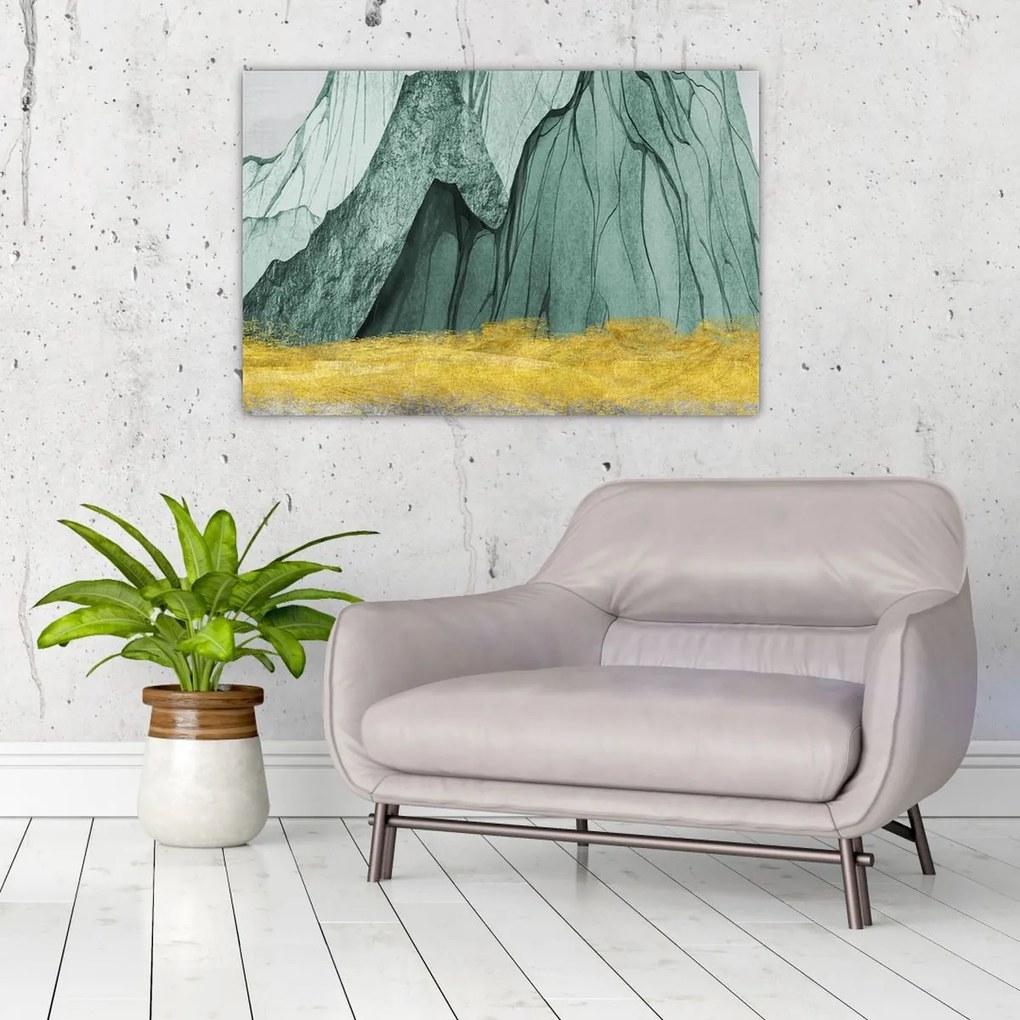 Tablou - Munții Smarald N⁰3 (90x60 cm)