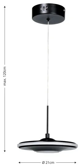 Brilagi VERANO - Lustră LED suspendată pe cablu LED/15W/230V