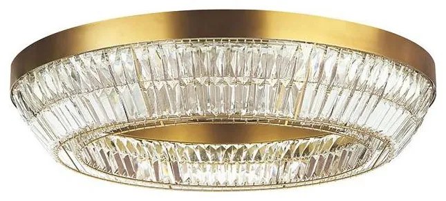 Plafonieră LED de cristal Zambelis 23049 LED/55W/230V 3000K alamă