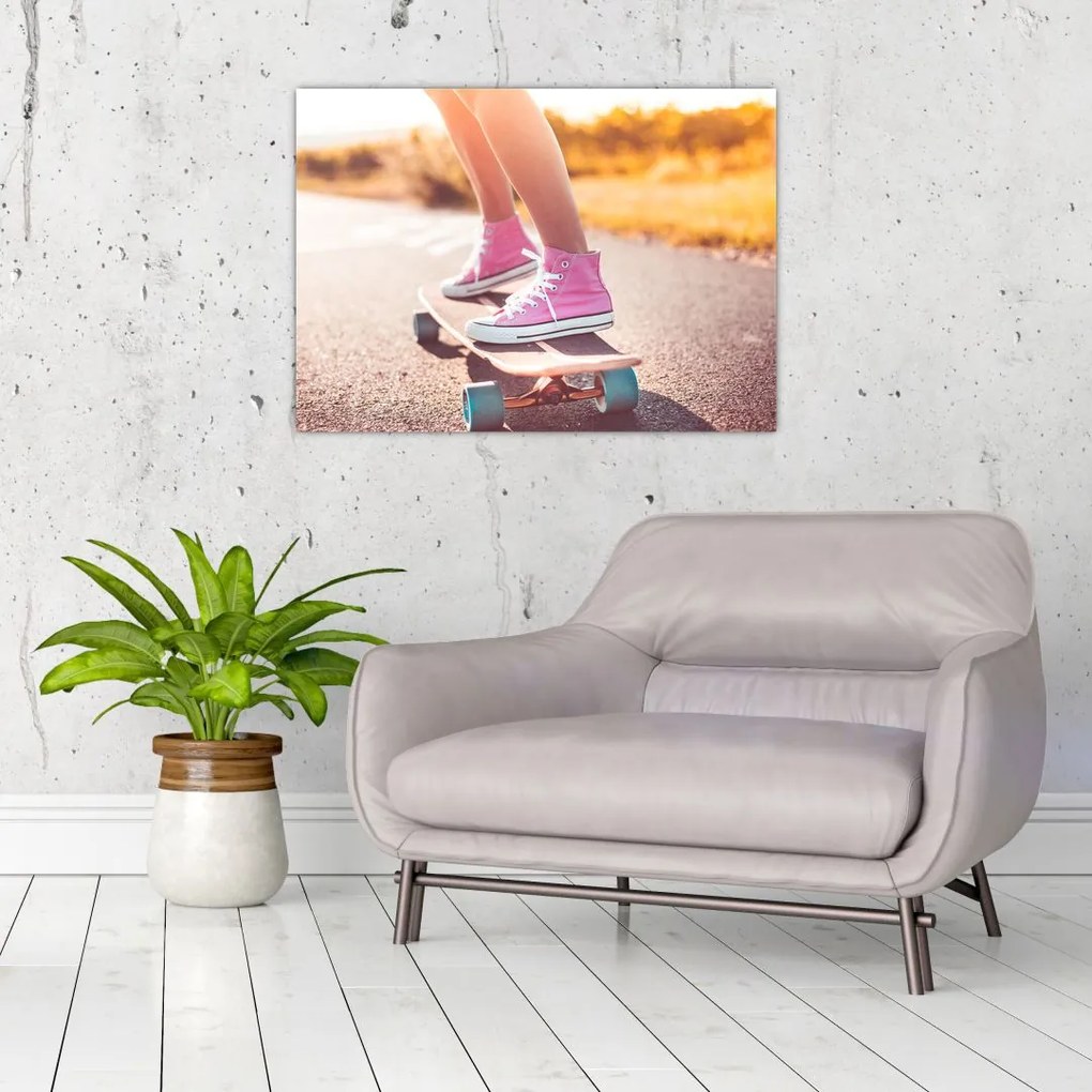 Tablou cu scateboard (70x50 cm)