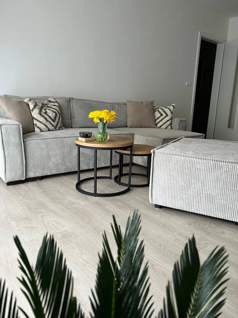 Taburet Culoare bej, SMART