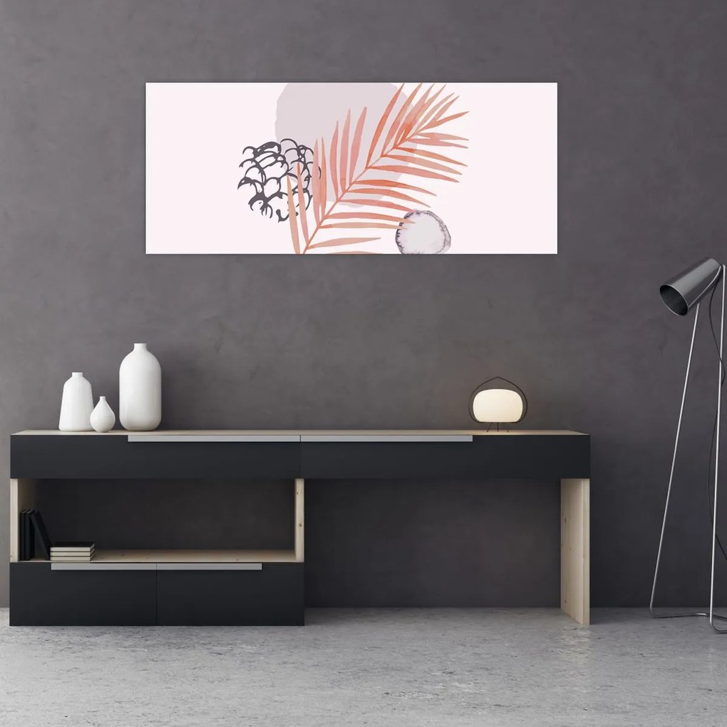 Tablou - Minimalism violet N⁰3 (120x50 cm)