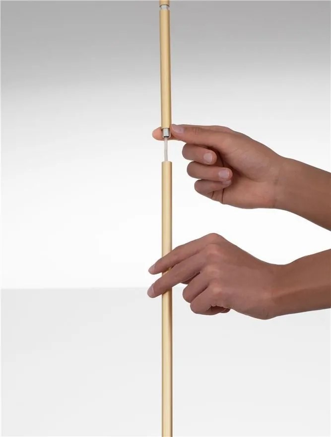 Lustra LED suspendata design modern REVIA aurie