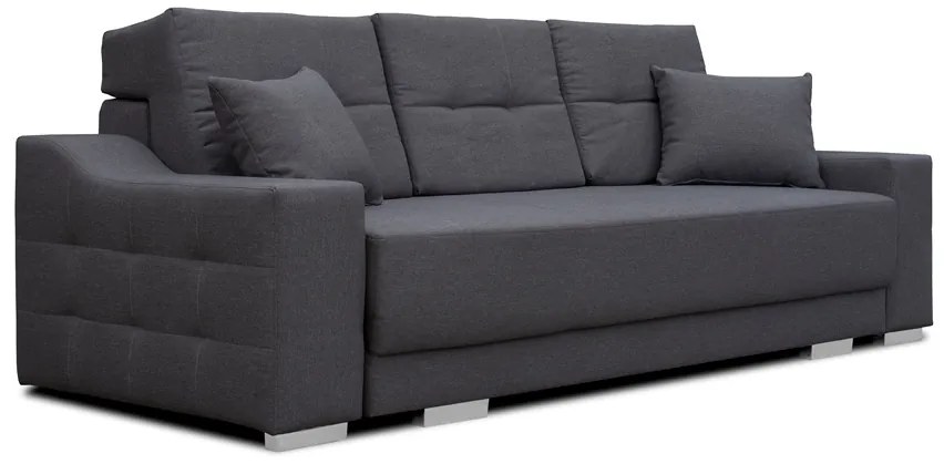 Canapea trei locuri Clay (negru). 601436