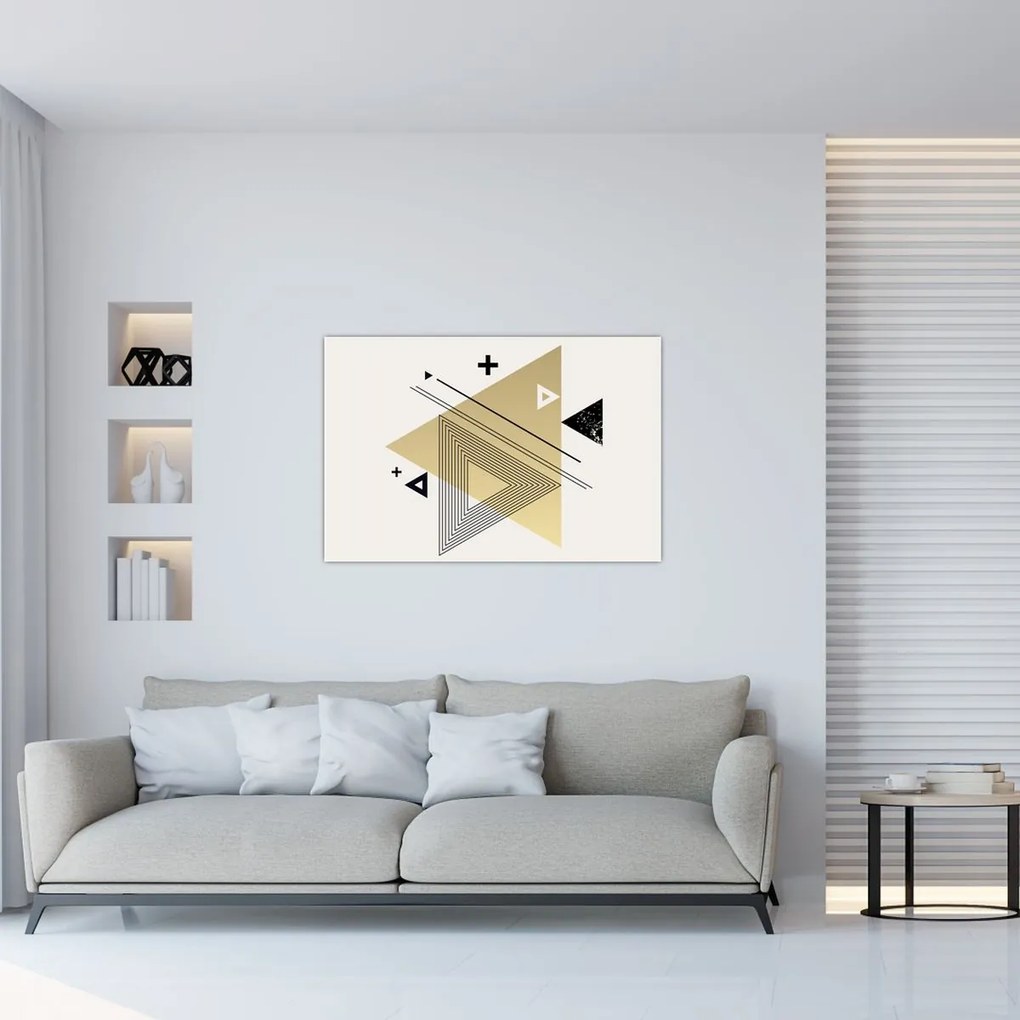 Tablou - Forme geometrice N⁰4 (90x60 cm)